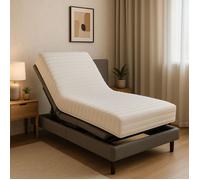 Nuits D'or Up&Down Visco Lot de 2 Matelas Mousse Mémoire de Forme 55 Kg/m3 - Hauteur 20 Cm - Soutien Très Ferme (2_x_80_x_200_cm)