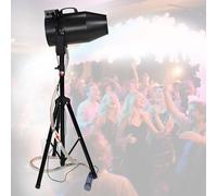 Nuits Horreur 2025,Machine À Bulles Jet,Canon À Mousse, Pulvérisation Ajustable,Angle Ajustable/Oscillation,Pour Décorations Maison Hantée,Fêtes Jardin, Zone 80m²,Robuste et Durable(Black)