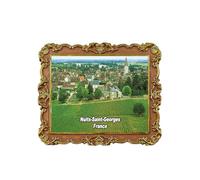 Nuits Saint Georges France Aimant de réfrigérateur 3D Souvenir de voyage Décoration de réfrigérateur Autocollant magnétique
