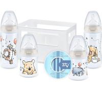 NUK 10225254 NUK Starter Set+ Disney Winnie Puuh First Choice beige