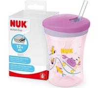 NUK 10255600 NUK Tasse d'apprentissage Action Cup 230ml rose