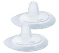 NUK 2 Pack Slim Silicone Nursing Hats - Small (16mm)