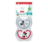 Nuk 2 Sucettes Perfect Match Air 18-36m Minnie