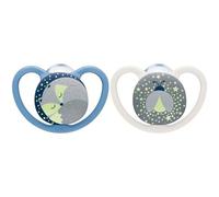 Nuk 2 Sucettes Space 18-36m Nuit
