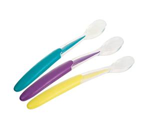 Nuk - 80601714 - Cuillères Douces Silicone, Lot 3