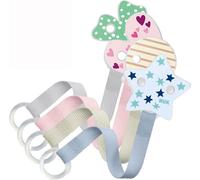 NUK attache-sucette 4 fois assorti