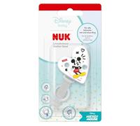 NUK Attache-sucette Disney Mickey – Pour toutes les tétines, résistant et incassable – 1 pcs