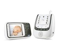 NUK Babyphone avec caméra | Eco Control+ Video | Fonction interphone | Capteur de température | Absence de rayonnement haute fréquence en mode Eco