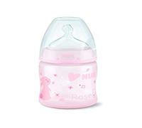 Nuk Bib.Rose & 0-6 M Silic.150