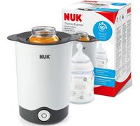 NUK Thermo Express Chauffe-biberon | Réchauffe en douceur les liquides et les aliments mous en 90 secondes | Arrêt automatique | Panier amovible pour un retrait facile | Prise européenne à 2 broches