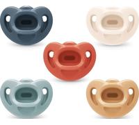 NUK Comfy Orthodontic Pacifiers, 6-18 Months, 5 Pack