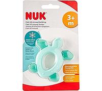 NUK Cool All-Around Anneau de dentition, avec éléments réfrigérants, pour enfants à partir de 3 mois, multicolore, 1 pièce