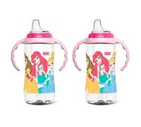 NUK Disney Princess Lot de 2 grandes tasses d'apprentissage 300 ml