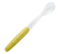 Nuk Easy Learning 10255207 Lot De 2 Cuillères Pour Bébé En Silicone Poignée Extra Longue Et Antidérapante Sans Bpa Pistache