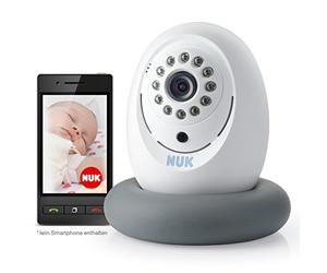 Nuk Eco Smart Control 300 Babyphone avec Système de Transmission Sur Smartphone Via Une Application - n'Émet Pas d'Ondes Radio