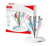 NUK Égouttoir à Biberons Multi Dry | Support de Séchage pour Vaisselle Bébé | Jusqu’à 6 Bouteilles + Accessoires