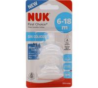Nuk Fc+ Tetine Contrôle de Débit 6-18 Gobelet Silicone 2uts