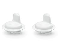 NUK First Choice 10255311 Bec rigide actif pour Kiddy Cup, blanc, 2 paquets (2 pièces)