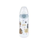 NUK First Choice+ Bouteille pour chien et chat avec contrôle de la température 300 ml | Sans BPA | 6 à 18 mois Bleu