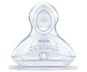 Nuk First Choice+ Tétine Couleur Assortie Taille 1, 2 pièces