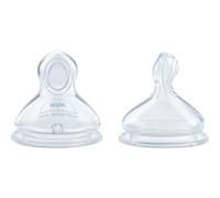 Nuk First Choice+ Tétines En Silicone 0-6 Mois M 2 Pièces
