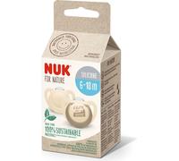 NUK for Nature Sucettes 10176298 | silicone durable | 6-18 mois | 2 pièces