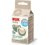 NUK for Nature Sucettes 10176299 | silicone durable | 6-18 mois | 2 pièces