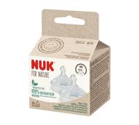 NUK Tétines Nature Sense Silicone x 2 M