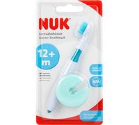 NUK Brosse à dents éducative 12-36 mois avec bague de sécurité 1 pièce