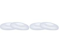 NUK Magic Cup Lot de 4 couvercles de rechange sans BPA Transparent À partir de 8 mois