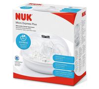 NUK Micro-Onde Express Plus Vapeur Bouteille Stérilisateur Fast Et Efficace Neuf