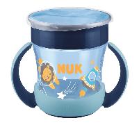 NUK Tasse Magic Cup Night avec supports 6m+ Bleu 160 ml