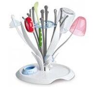 NUK Egouttoir à Biberons Multi Dry , Egoutte jusqu’à 6 biberons et leurs accessoires , Fabriqué en France