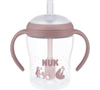 NUK Perfect Match Bear gourde avec paille 8m+ 150 ml