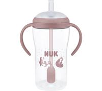 NUK Perfect Match Bear gourde avec paille 8m+ 260 ml