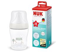 NUK Perfect Match Biberon | 0+ mois | 150 ml | Biberon nouveau né anti-colique | PP | Indicateur de contrôle de température | Mouton | Lot de 1