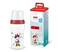 NUK Perfect Match Biberon | 3+ mois | 260 ml | Biberon anti-coliques | PP | Indicateur de contrôle de température | Disney Minnie Mouse | Lot de 1