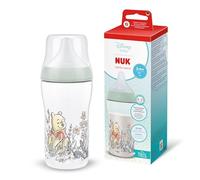 NUK Perfect Match Biberon | 3+ mois | 260 ml | Biberon anti-coliques | PP | Indicateur de contrôle de température | Disney Winnie l’Ourson | Lot de 1