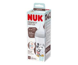 Nuk Perfect Match Biberon Silicone Pp 3+M Mickey 260ml 1ut
