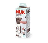 NUK Biberon Perfect Match Silicone PP Minnie 260 ml 3+M 1 unité