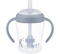 NUK Perfect Match Penguin gourde avec paille 8m+ 150 ml