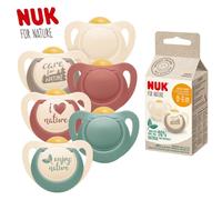 Nuk Pour La Nature Sucettes En Caoutchouc Durables Pour Bébés De 0 À 36 Mois