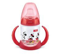 NUK Premier choix PP - Contrôle de la température du biberon 150 ml. avec embout en silicone Mickey Red
