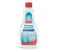 Nuk Recharge concentrée pour liquide nettoyant spécial biberons, 500 ml, Produit idéal pour le nettoyage des biberons, tétines et accessoires, Sans parfum, pH neutre, Flacon 100 % recyclé 10751419