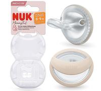 Nuk Mommyfeel Sucette 0-6m Greige Lot de 2