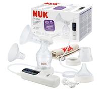 Tire-lait électrique NUK Soft & Easy | Téterelles douces 100% silicone | Petit, léger et silencieux | Batterie recharg. pour les trajets | Téterelles 24 mm et 27 mm | 1 biberon Perfect Match