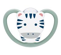 NUK Space 6-18 m tétine Zebra 1 pcs