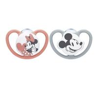 Nuk Space Disney Baby Sucettes En Silicone 18-36 Mois Minnie 2 Pièces