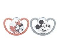 Nuk Space Suceute Silicone Minnie 6-18M 2 unités
