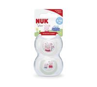 Nuk Star Peppa Pig Sucette 6-18M 2 uts